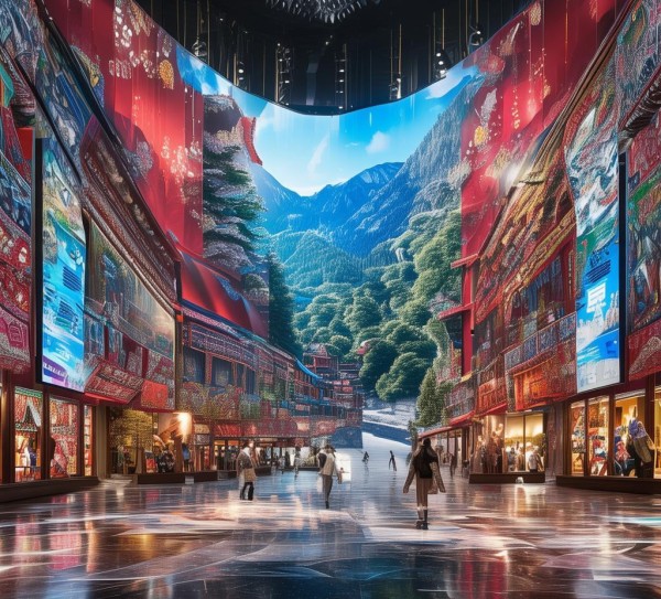 伊犁规划馆展厅广告设计，文化之旅的视觉盛宴